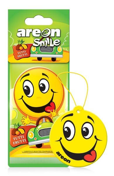 

Ароматизатор сухая карточка Areon Smile - Tutti Frutti