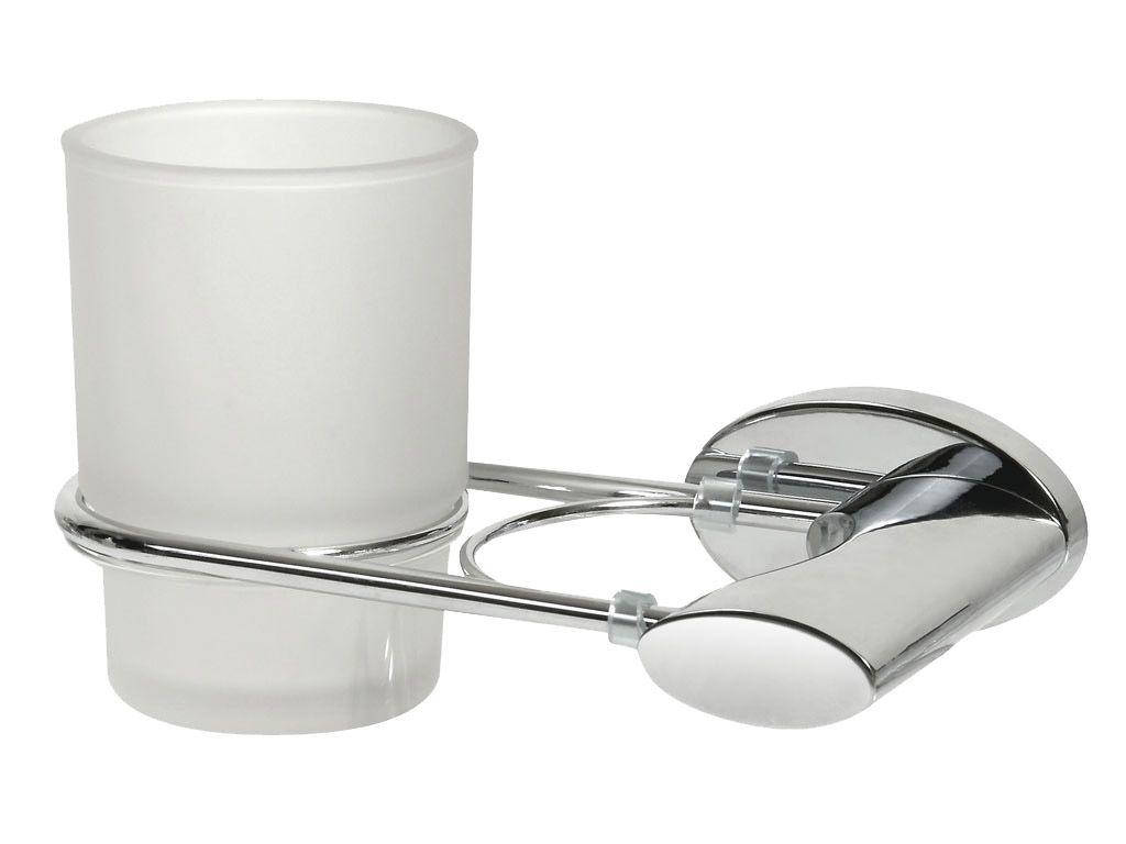 

Стакан настенный двойной хромированный SIDE