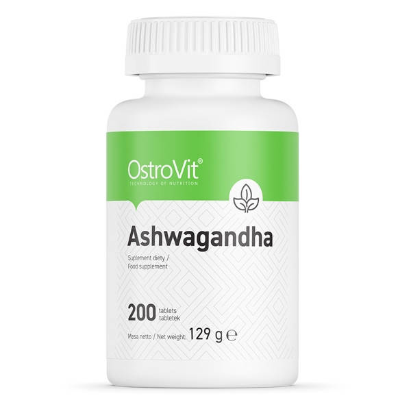 

Натуральная добавка OstroVit Ashwagandha, 200 таблеток