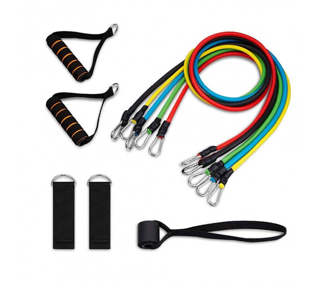 

Эспандер для фитнеса трубчатый + чехол POWER BANDS