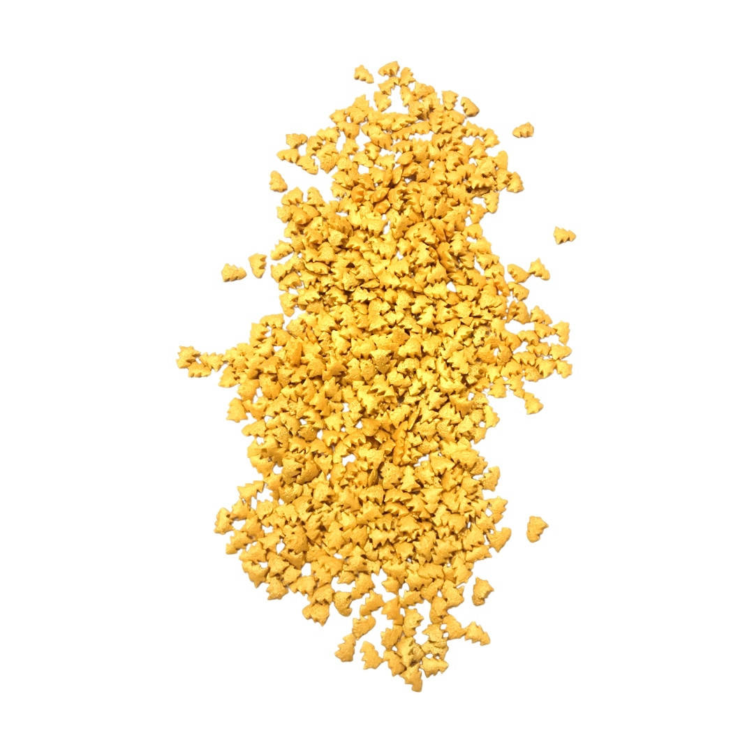 

Посыпка кондитерская елочки золотые (50г), Золотистый