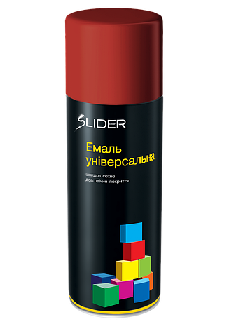 

Эмаль аэрозольная Lider 3002 темно-красный 400мл, Темно-красный 3002