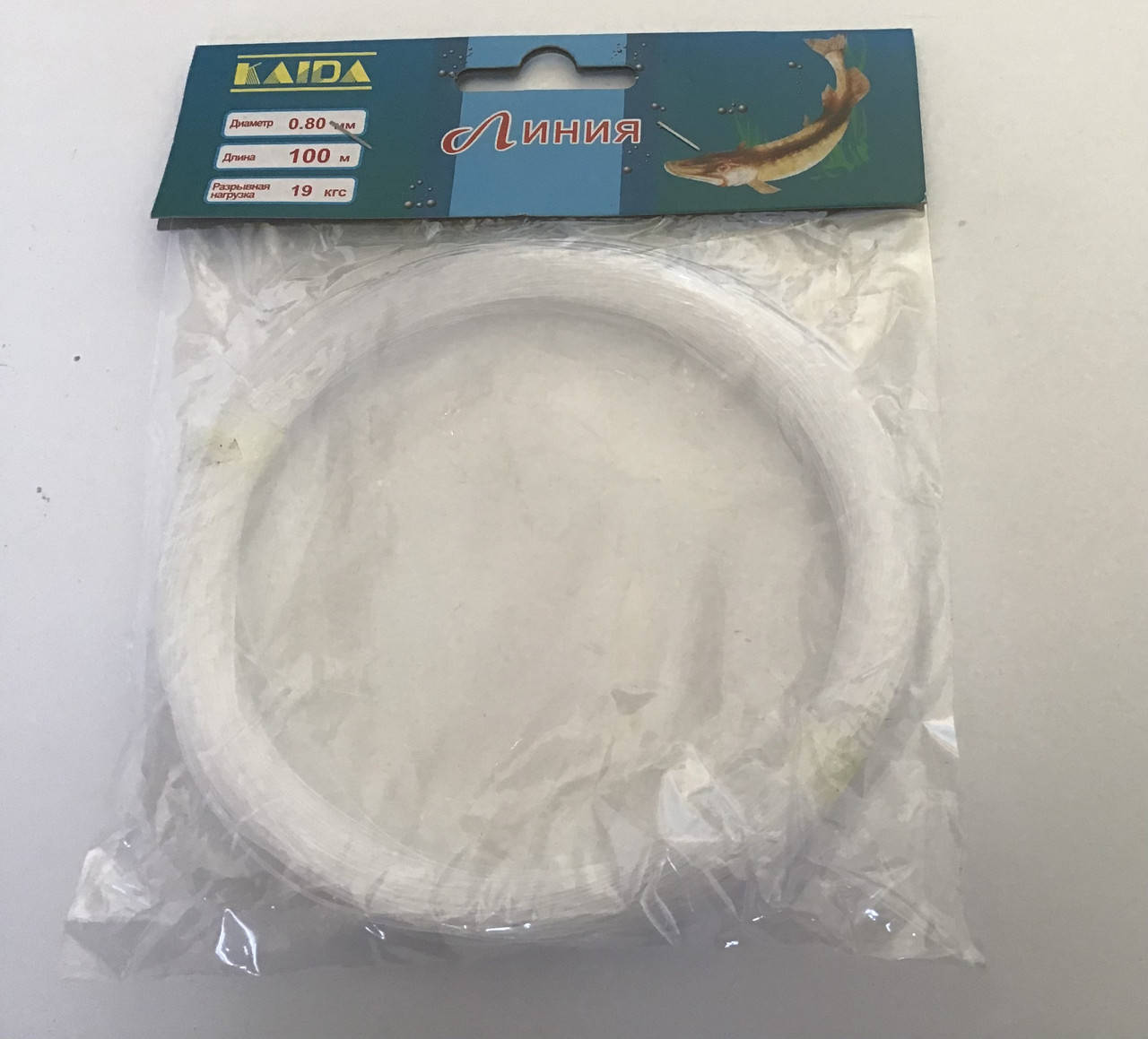 

Рыболовная Леска Kaida 0.80, Белый