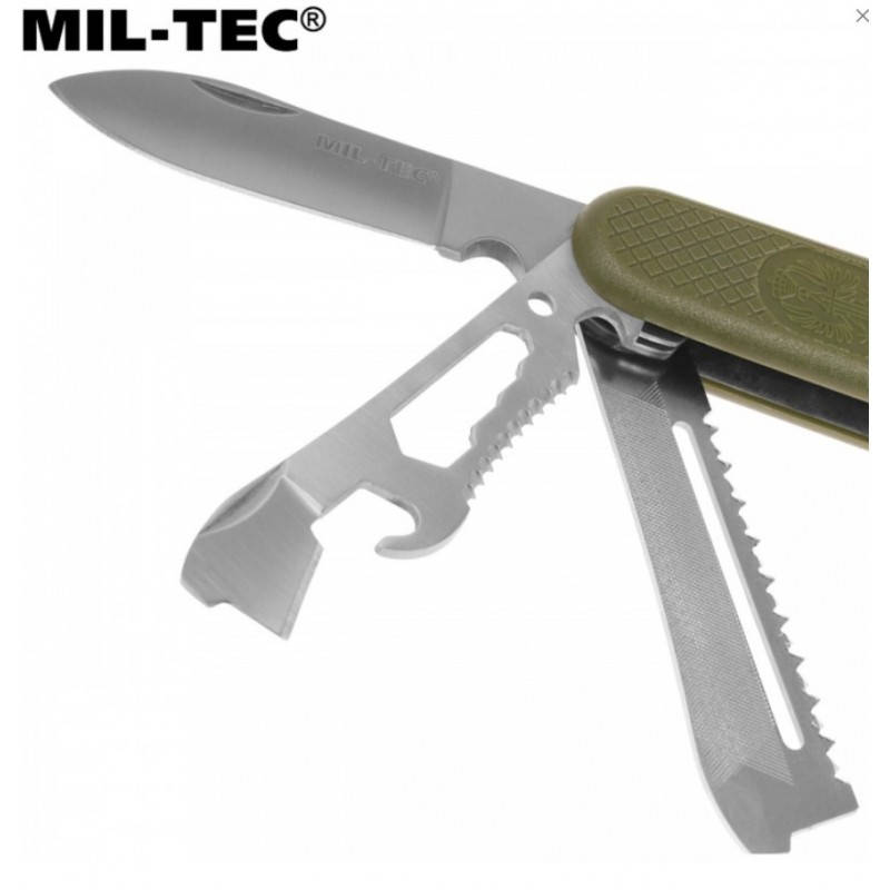 

Mil-Tec Мультитул багатофункціональний ніж з чохлом 1534000