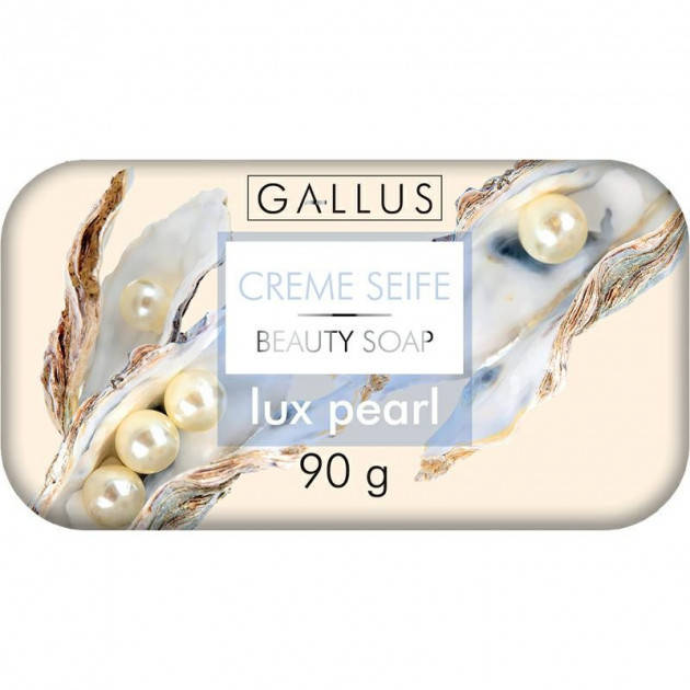 

Твердое мыло Gallus Creme Seife Lux Pearl 90 гр Перламутр