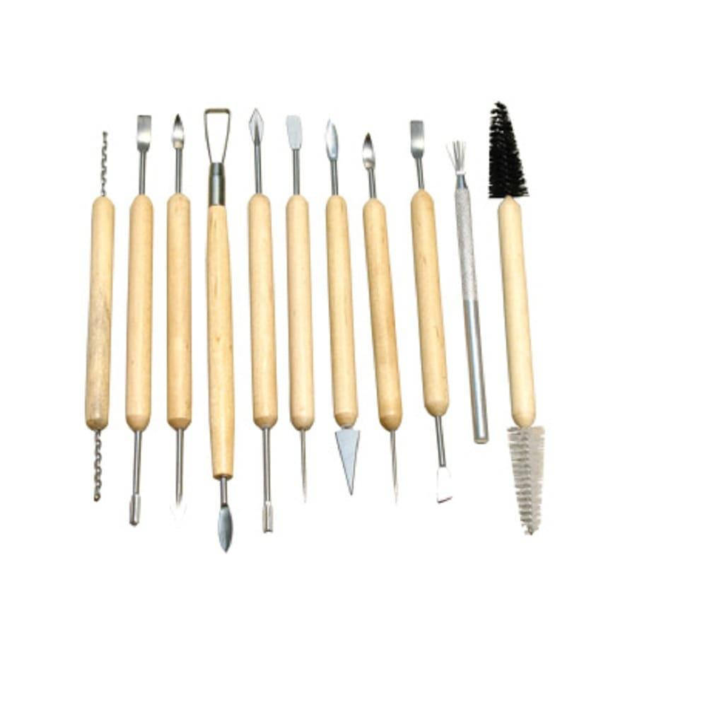 

Набір інструментів для ліплення 11 шт., двосторонні, D.K.Art; Craft (11218)