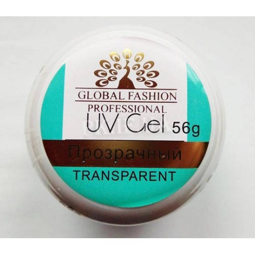 

Гель для наращивания Global Fashion Transparent 56g