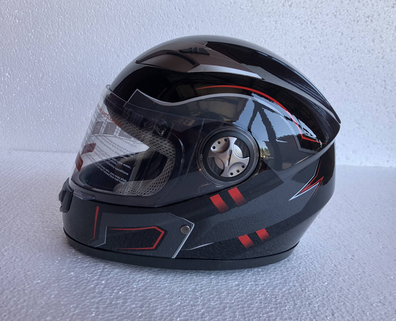 

Шлем интеграл глянцевый Broken(0777-2), Черный