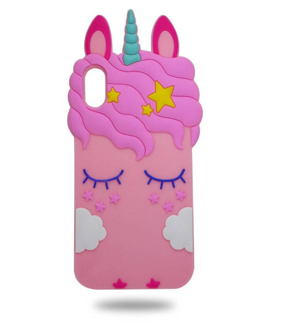 

Чехол бампер Единорог 3D резиновый для Xiaomi Redmi 9A, Разные цвета