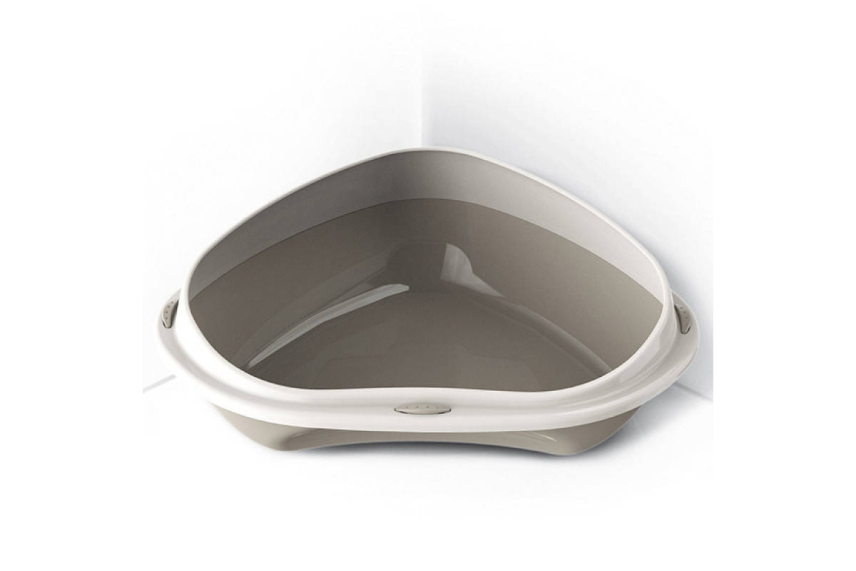 

Туалет угловой с бортиком Georplast Shuttle Corner для кошек 58x48x20.5 см