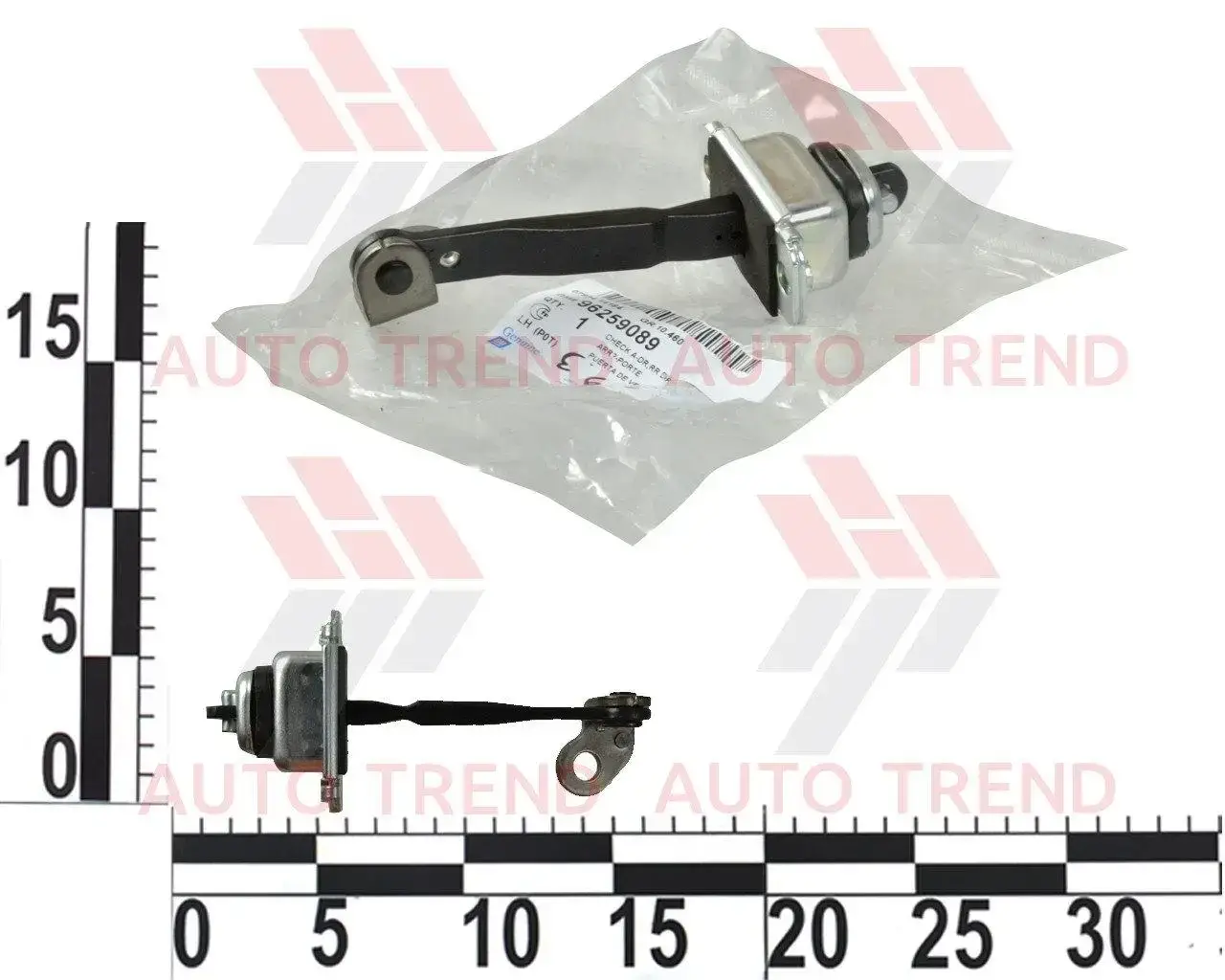 

Ограничитель задней левой двери GM Ланос/Сенс 96259089