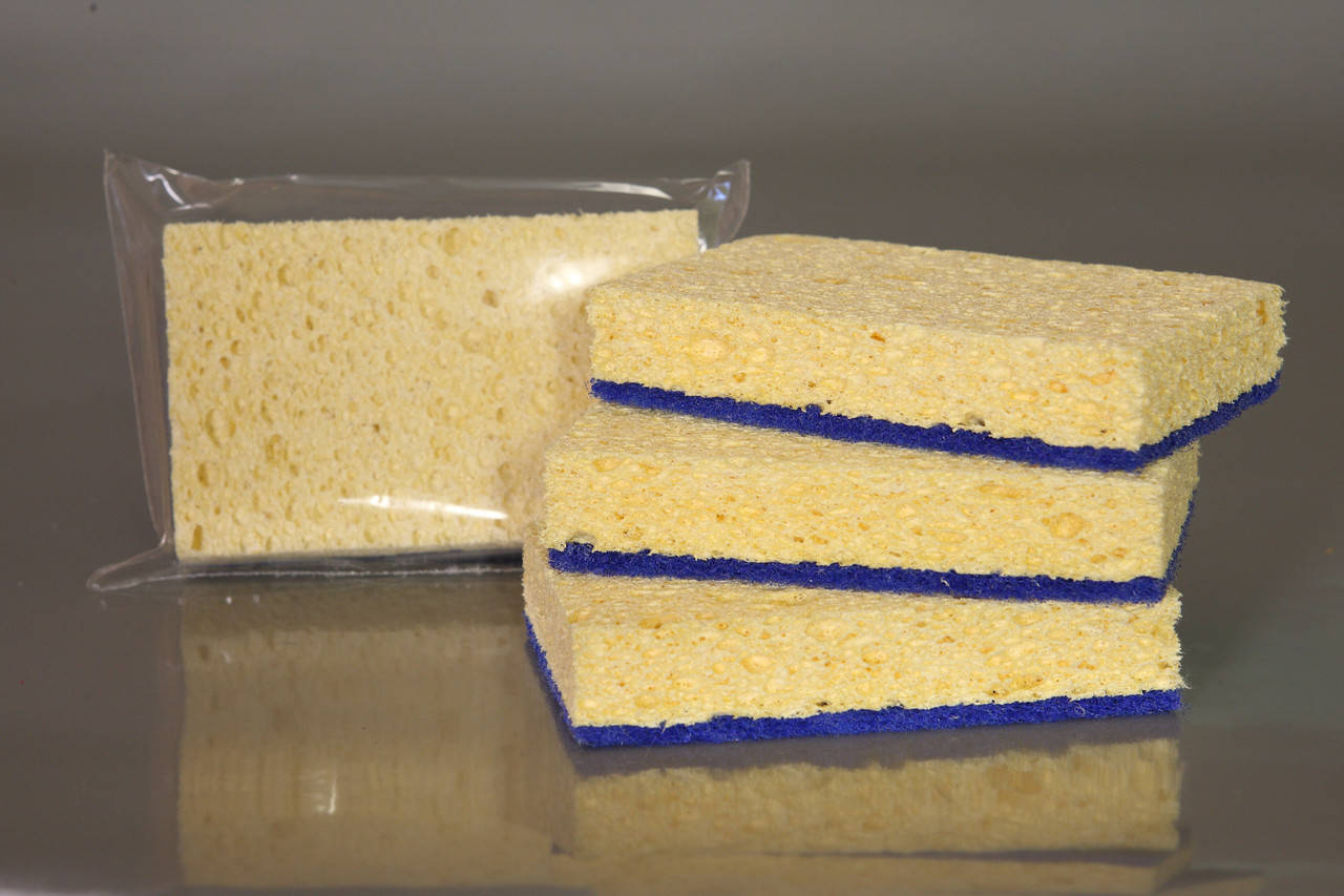 

Губка кухонна целюлозна (3 шт.), Желтый