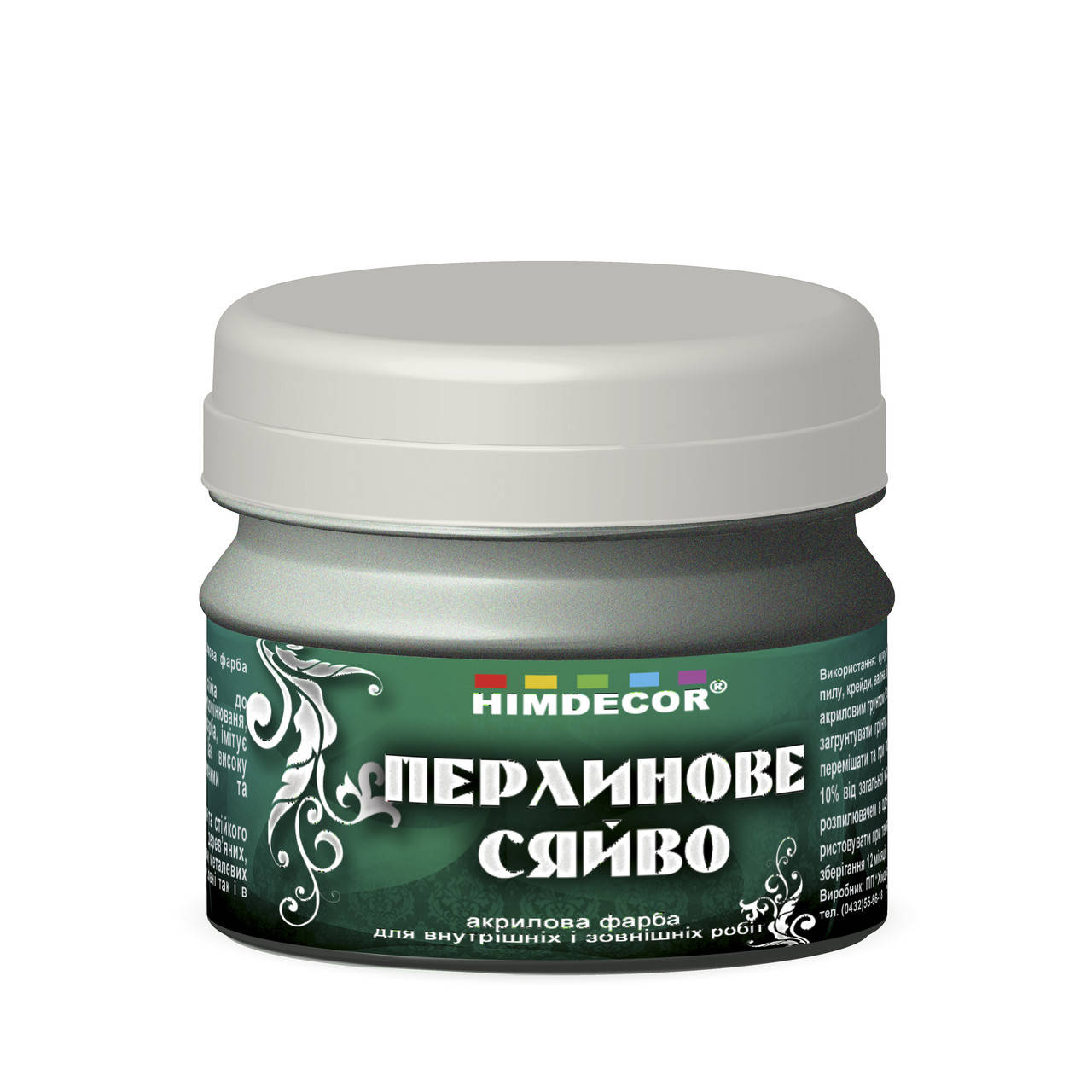 

Акрилова декоративна фарба Himdecor СК-29 "Перлинове сяйво" 0.1 кг