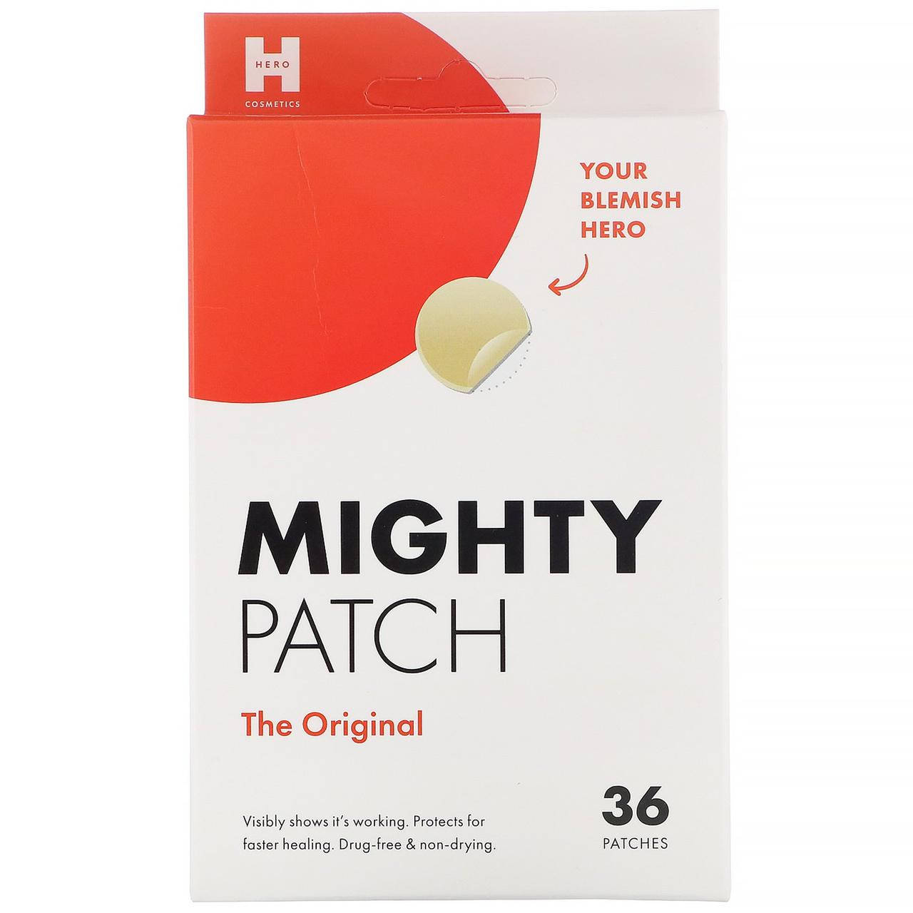 

Hero Cosmetics, Mighty Patch, оригинальные пластыри, 36 шт.