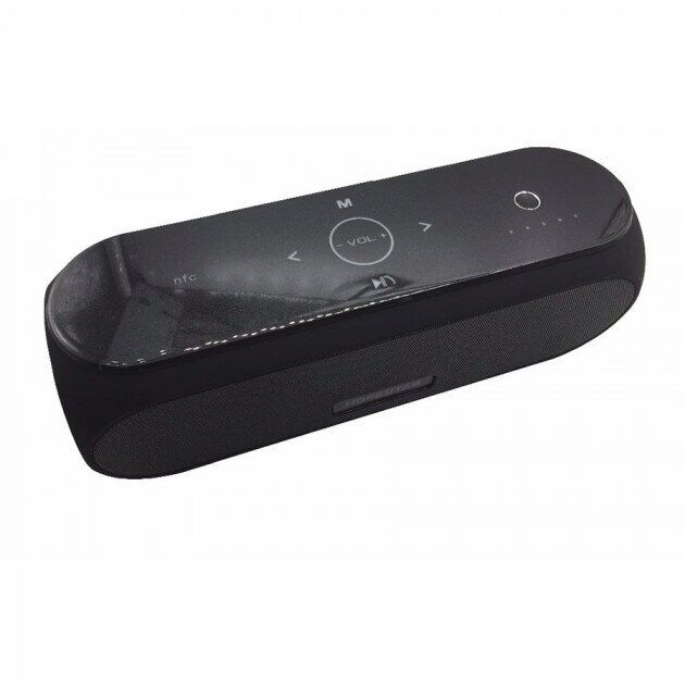 

Музыкальная беспроводная Bluetooth колонка Hopestar H19 Power bank + микрофон Черный