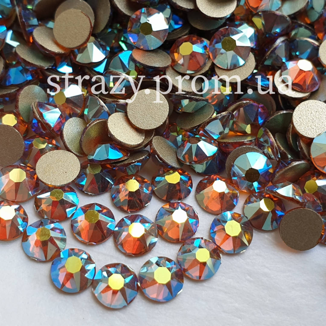 

Стразы ss16 Topaz AB, Xirius, NEW, 16 граней, 100шт. (4,0мм)