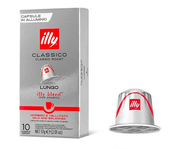 

Кофе в капсулах Illy Nespresso Classico Lungo - 10 шт