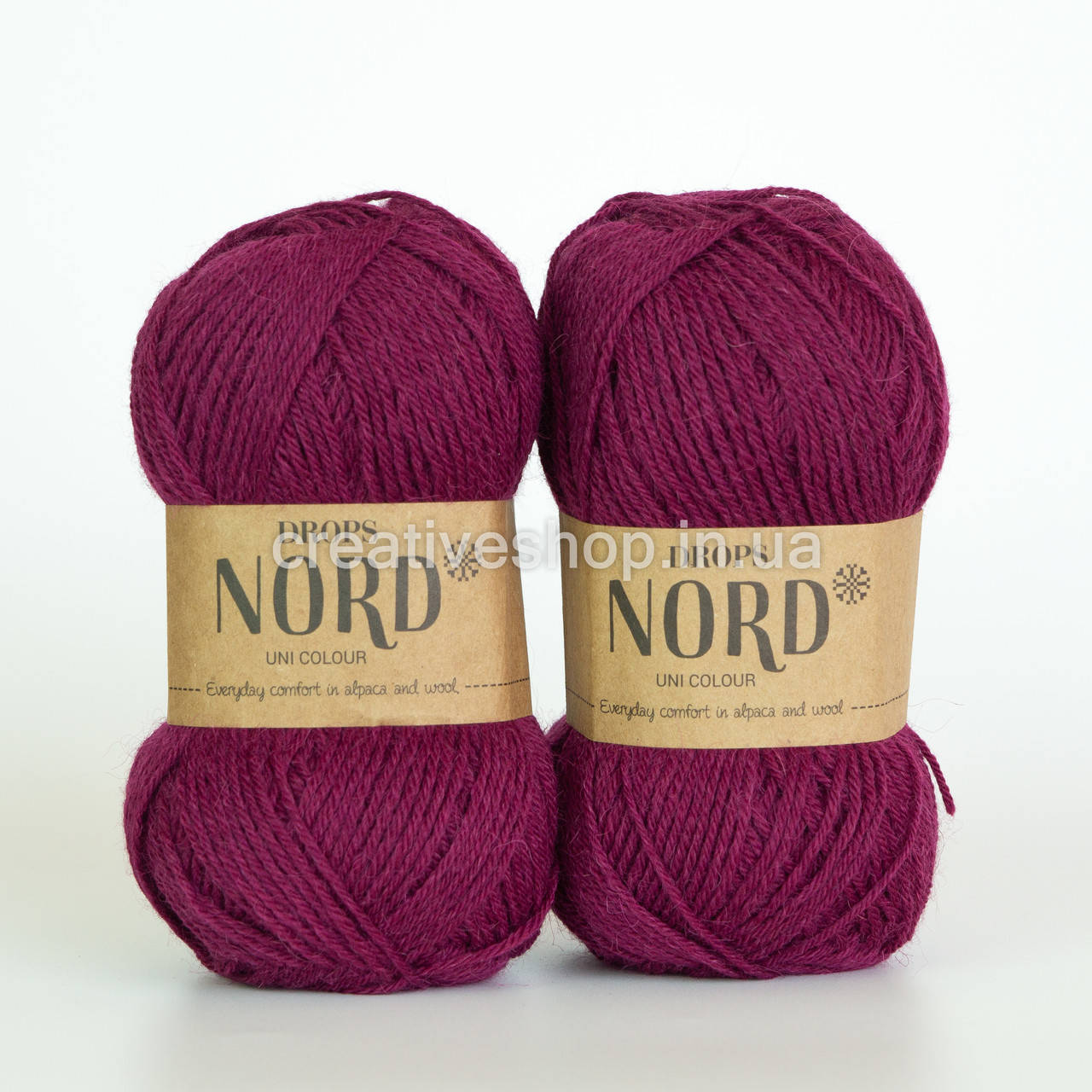 

Пряжа Drops Nord (цвет 17 plum)