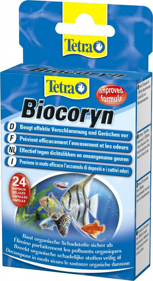 

Средство для разложения отходов в аквариуме Tetra Biocoryn 24 капсулы