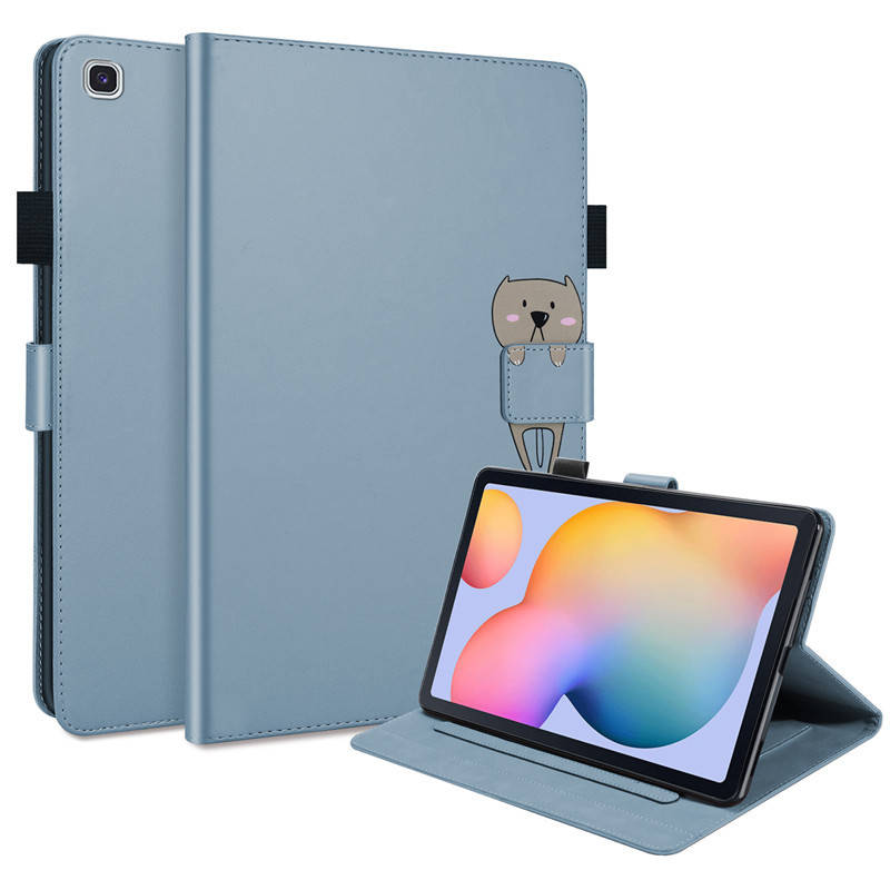 

Чехол-книжка Animal Wallet для Samsung Galaxy Tab S6 Lite 10.4 P610 / P615 (Wake / Sleep) Bear, Голубой