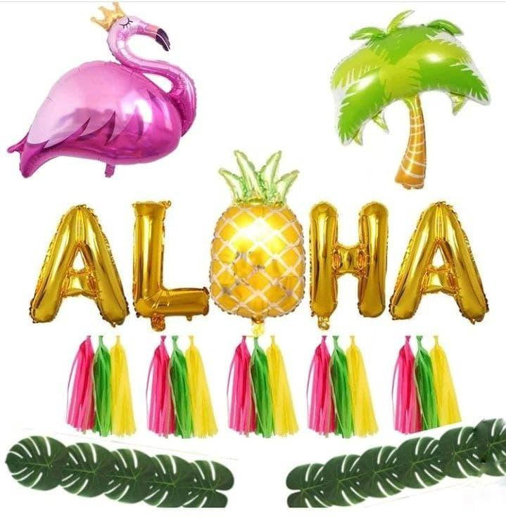 

Фотозона из шаров ALOHA | Для девочки