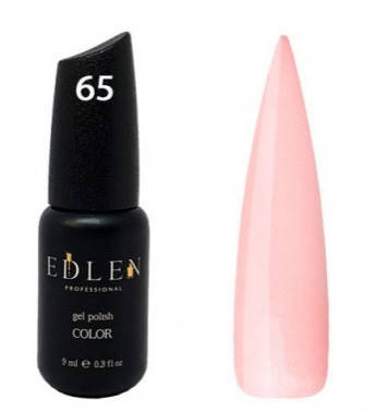 

Гель-лак Edlen №65 (нежно-розовый, микроблеск), 9 мл
