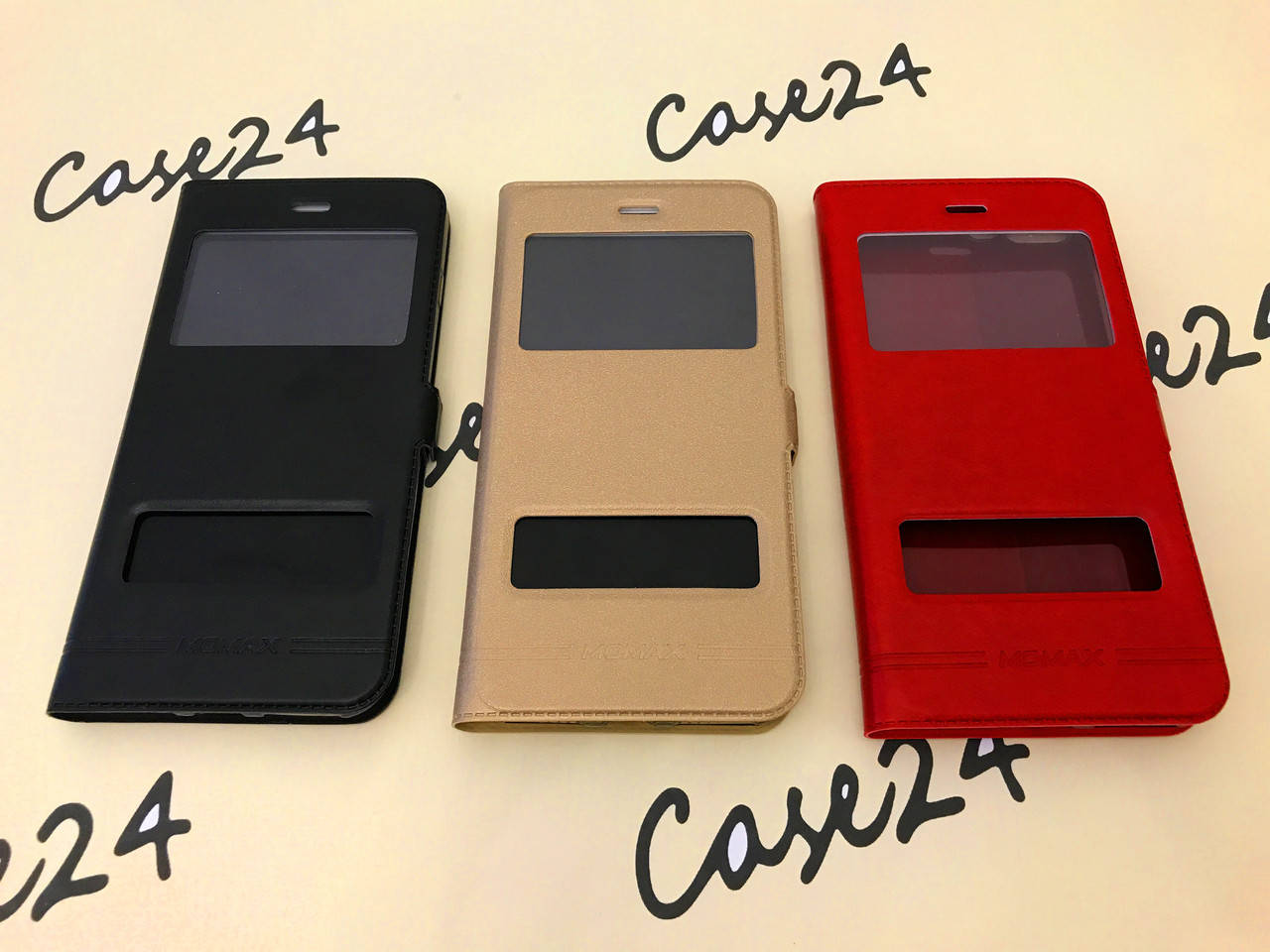 

Кожаный чехол книжка Momax для Apple iPhone 7 Plus / 8 Plus (3 цвета), Разные цвета