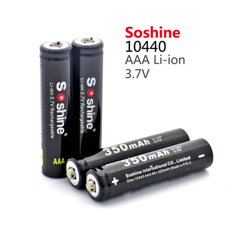 

Аккумулятор Li-Ion Soshine 10440 AAA 3.7V 350mAh.