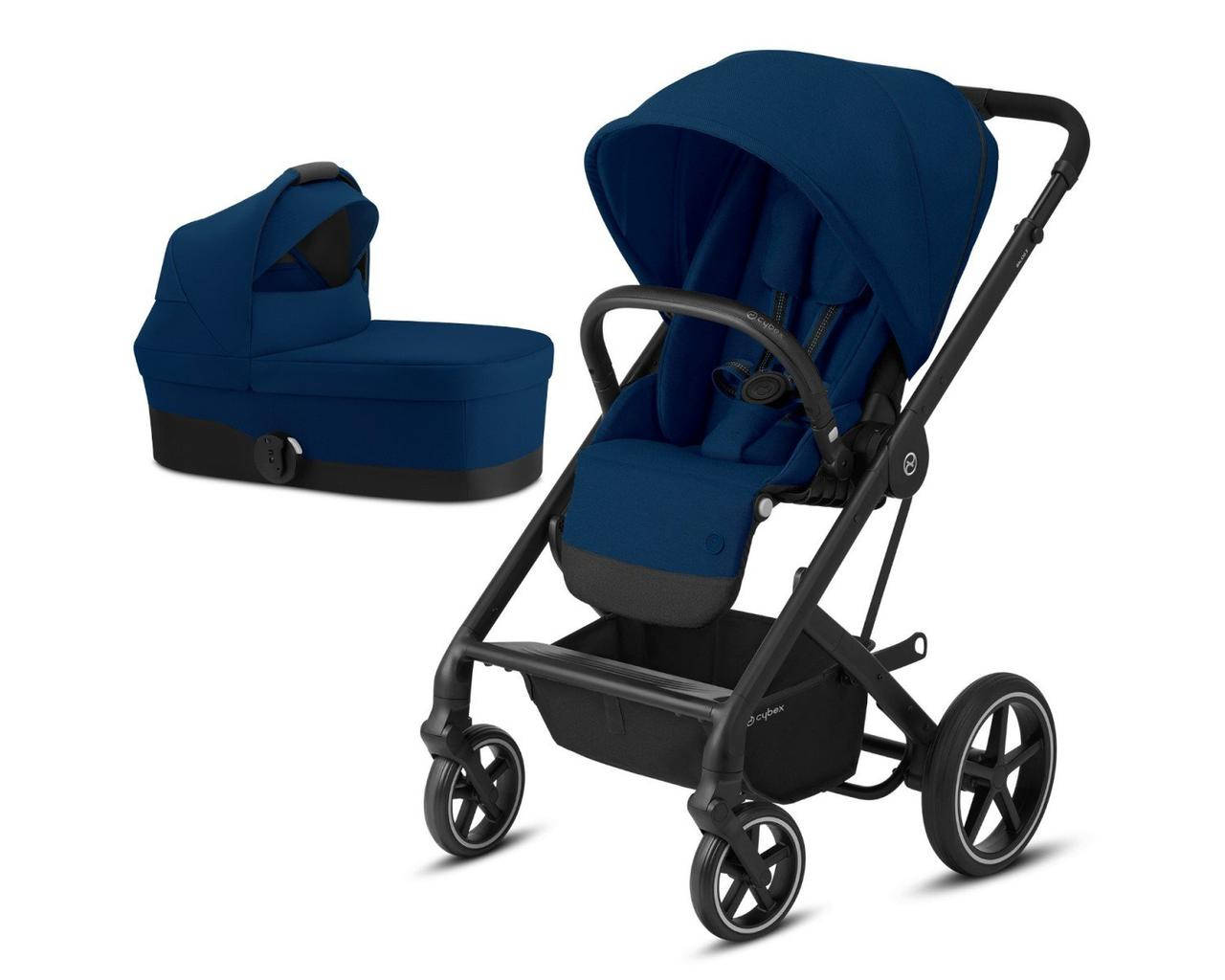 

Коляска Cybex Balios S Lux 2 в 1 / Navy Blue navy blue, Синий