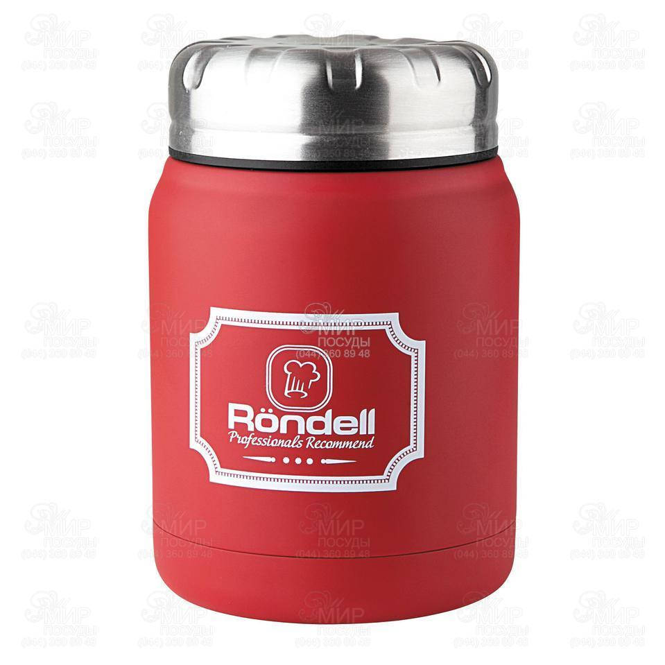 

Rondell Пищевой термос Picnic Red 0,5л RDS-941