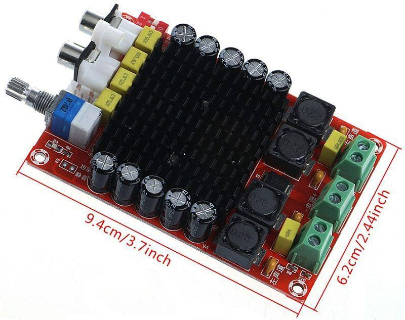 

Аудио усилитель D-класса XH-M510, TDA7498 2, 2 x 100W Стерео мощности