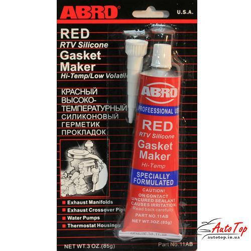 

Герметик ABRO оригинал красный 85ml