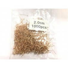 

Пины 2см 1000шт(+-)цвет золото