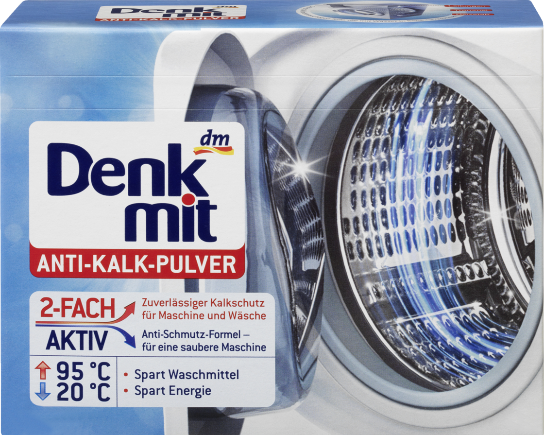 

Анти-известковый порошок для стиральной машины Denkmit Anti-Kalk-Pulver, 1,500 kg.
