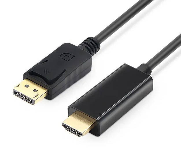 

Кабель конвертер Dellta DisplayPort - HDMI 3 метра Black (90236), Черный