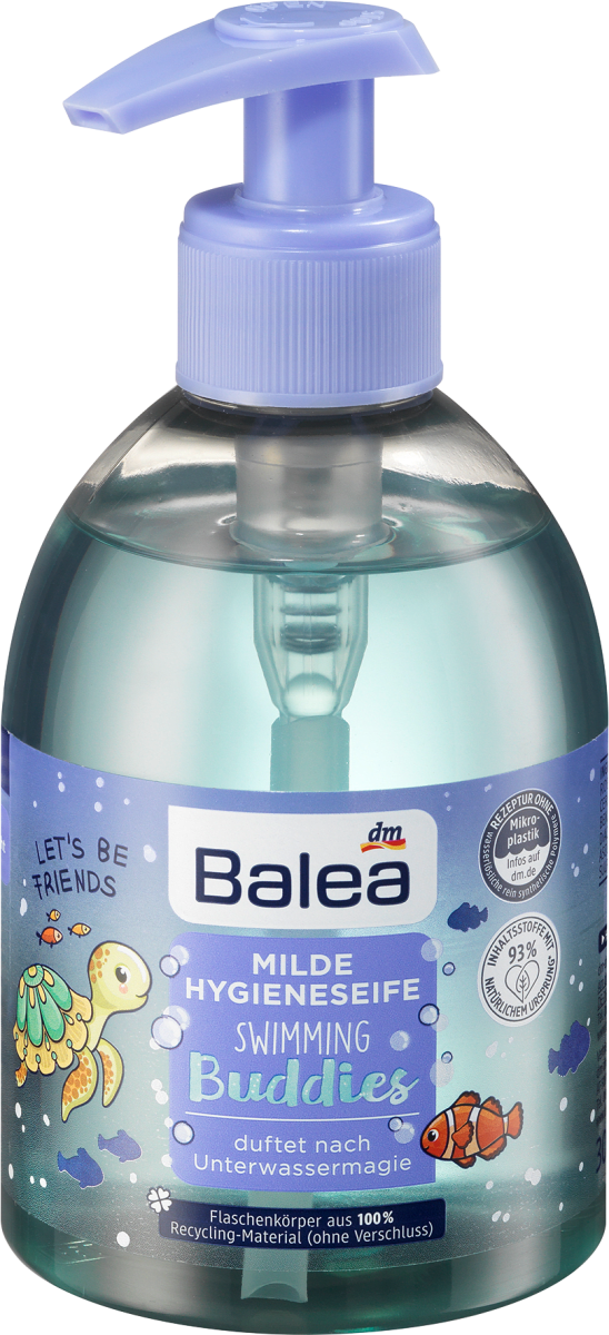 

Детское жидкое мыло Balea Swimming Buddies, 300 ml.