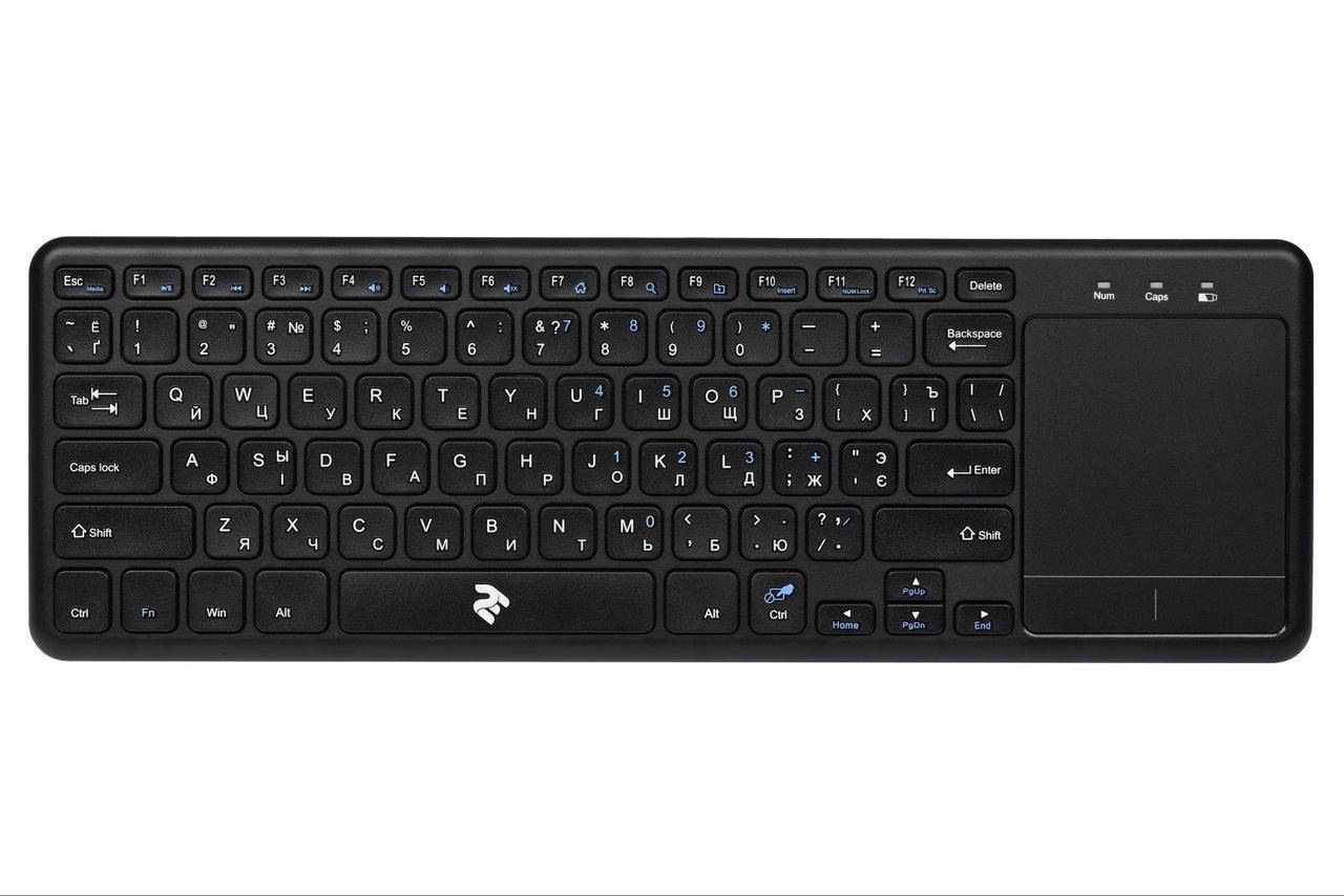 

Клавиатура 2E KT100 BLACK (2E-KT100WB), Черный