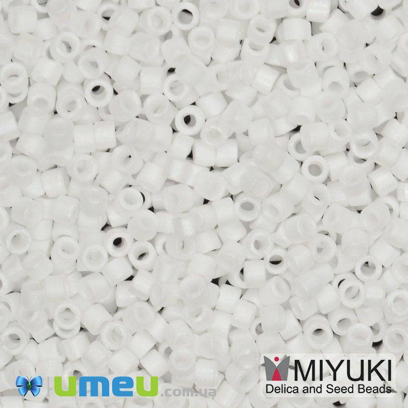 

Бисер японский Miyuki Delica 11/0 DB351, Белый матовый, 3 г (BIS-045269)