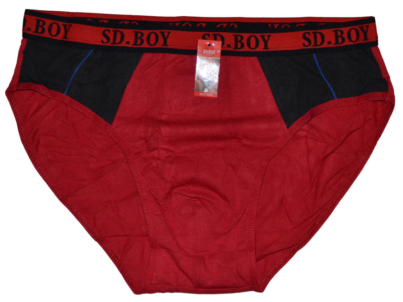 

Плавки трусы мужские SD.BOY (хлопок 95%) красные 4XL, Красный