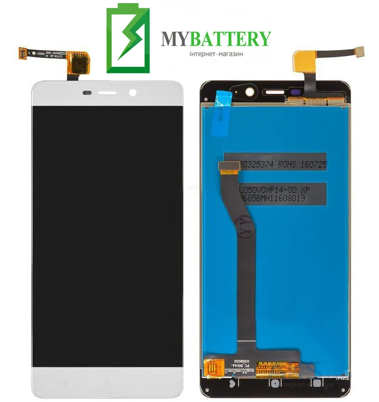 

Дисплей (LCD) Xiaomi Redmi 4 Prime/ Redmi 4 Pro с сенсором белый