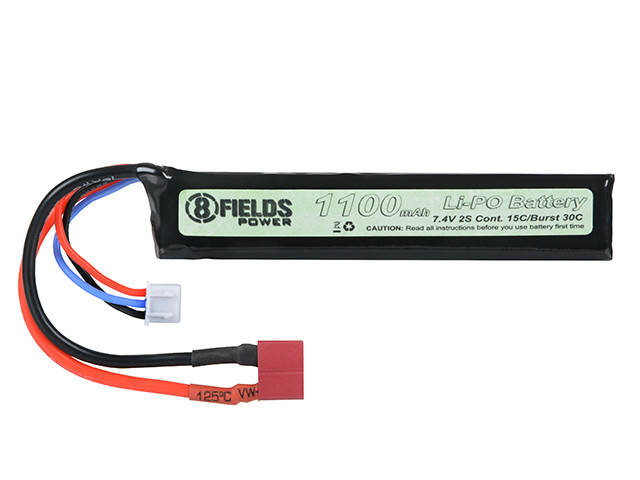 

Akumulator Li-Po 1100mAh 7,4V 15/30C - Deans [8FIELDS] (для страйкбола)