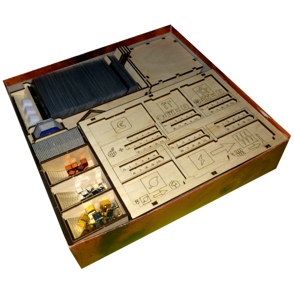 

Аксессуар к настольной игре Board Game Organizer Полный Органайзер для Покорение Марса. Все дополнения в одной