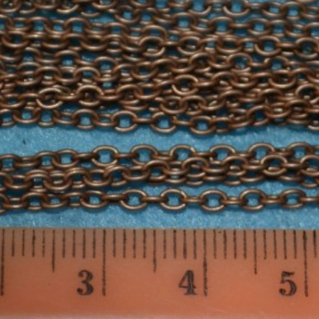 

Цепь медь (1 метр)