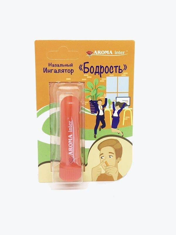 

Ингалятор-карандаш, назальный ингалятор БОДРОСТЬ с маслами Aroma inter