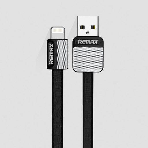 

USB кабель Remax Platinum RC-044i Lightning, 1m black, Черный