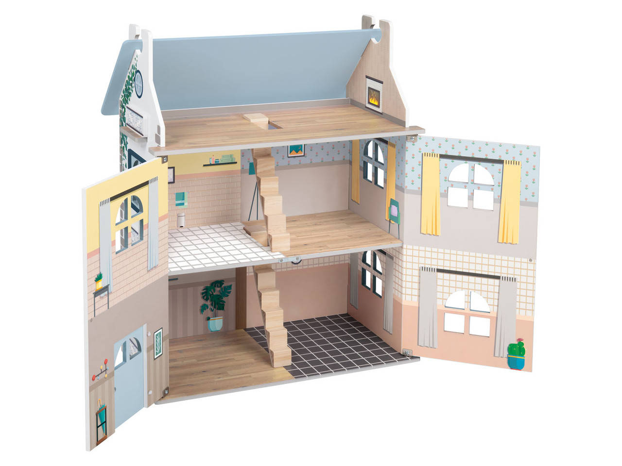 

Кукольный домик Playtive blue домик для кукол