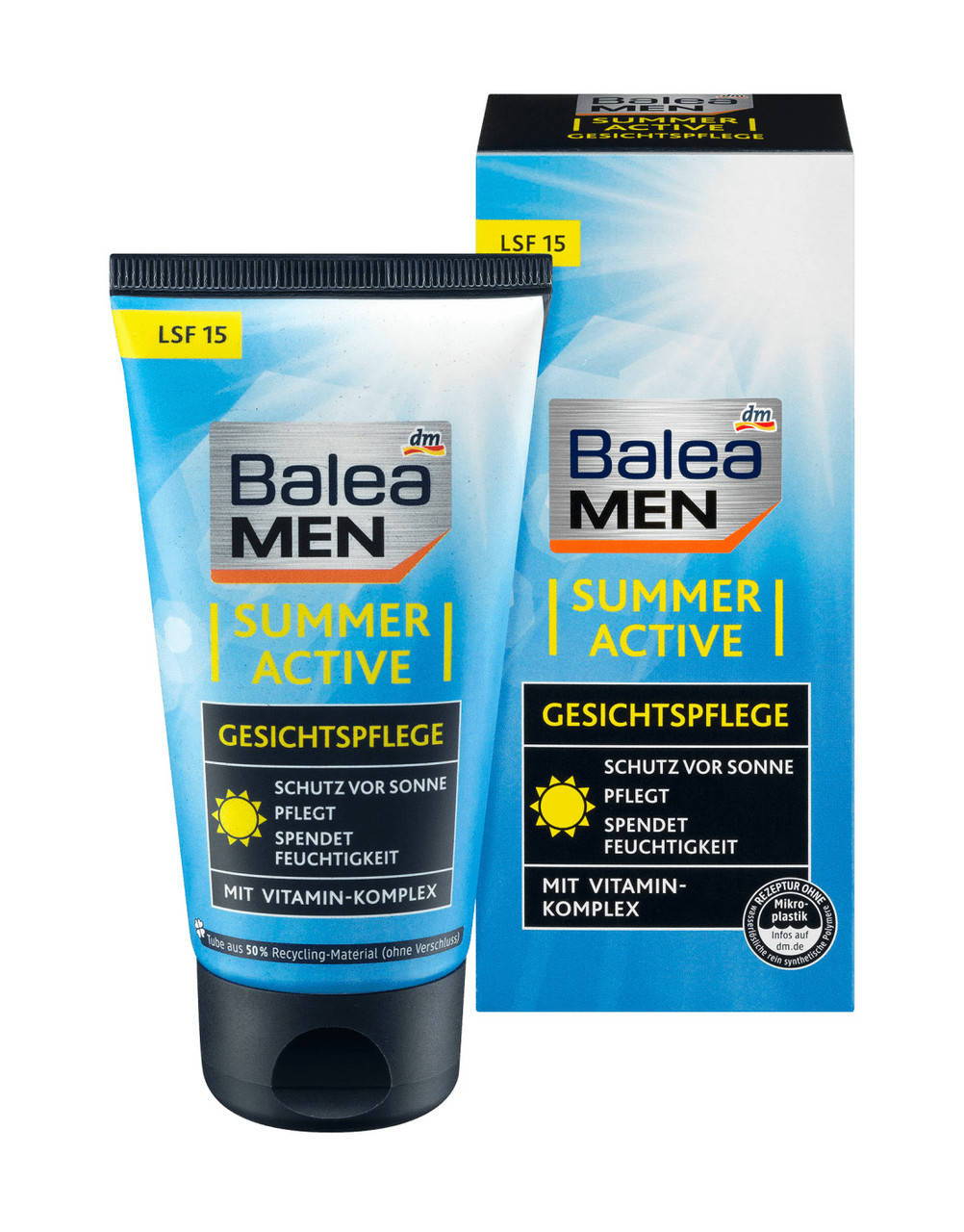 

Мужской дневной крем для лица Balea Men Summer Active (Летний активный уход)75 мл