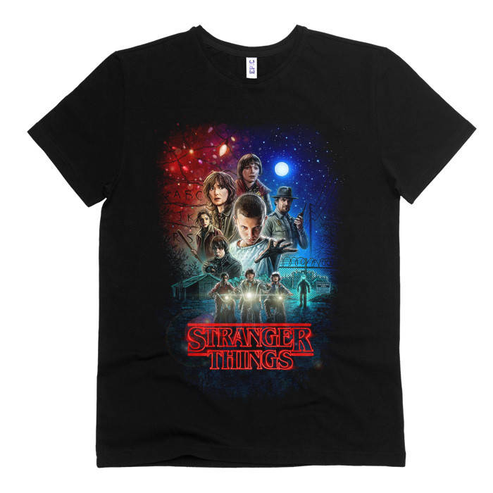 

Stranger Things (Загадочные события) Футболка мужская/унисекс