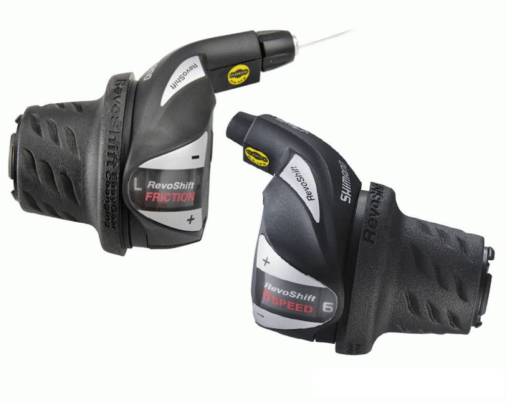 

Манетки шифтеры Shimano Revoshift SL-RS36 3x6 черные