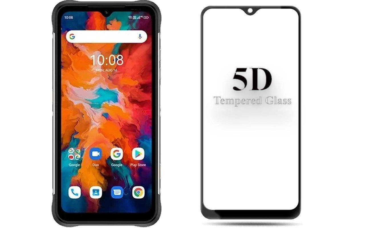 

Защитное стекло 5D для Umidigi Bison X10 Pro, Черный